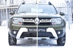 Заглушка зимняя решетки переднего бампера Русская Артель Renault Duster 2011-2019