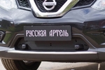 Заглушка зимняя решетки переднего бампера Русская Артель Nissan X-Trail 2014-2019