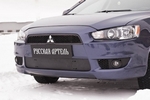 Заглушка зимняя решетки радиатора Русская Артель Mitsubishi Lancer X 2007-2017