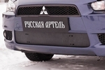 Заглушка зимняя решетки радиатора Русская Артель Mitsubishi Lancer X 2007-2017