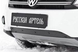 Заглушка зимняя решетки радиатора Русская Артель Volkswagen Tiguan I 2008-2016 ― Auto-Clover