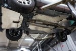 Защита днища (5 частей) алюминий 4 мм. АВС-Дизайн Jeep Renegade 2015-2019