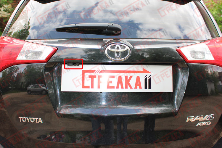 Защита камеры заднего вида Стрелка Toyota RAV4 2013-2019 no.1702