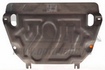 Защита картера двигателя и кпп алюминий 4 мм. ALFeco Toyota RAV4 2006-2012