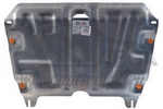 Защита картера двигателя и кпп алюминий 4 мм. ALFeco Lexus ES 2012-2019