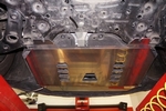 Защита картера двигателя и кпп алюминий 4 мм. АВС-Дизайн KIA Sorento Prime 2015-2019