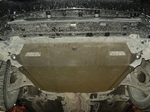 Защита картера двигателя и кпп алюминий 4 мм. АВС-Дизайн Honda Accord VIII 2008-2012