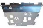 Защита картера двигателя и кпп алюминий 4 мм. АВС-Дизайн Volvo XC90 2015-2019