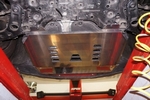 Защита картера двигателя и кпп алюминий 4 мм. (усиленная) АВС-Дизайн KIA Sorento Prime 2015-2019