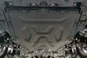 Защита картера двигателя и кпп композит 6 мм. АВС-Дизайн Toyota C-HR 2016-2019 ― Auto-Clover