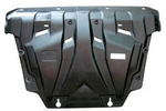 Защита картера двигателя и кпп композит 6 мм. АВС-Дизайн Toyota RAV4 2006-2012