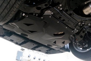 Защита картера двигателя и кпп композит 6 мм. АВС-Дизайн Lexus NX 2014-2019 ― Auto-Clover