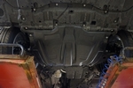 Защита картера двигателя и кпп композит 6 мм. АВС-Дизайн Lexus RX 2016-2019