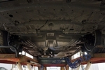 Защита картера двигателя и кпп композит 6 мм. АВС-Дизайн Lexus RX 2016-2019