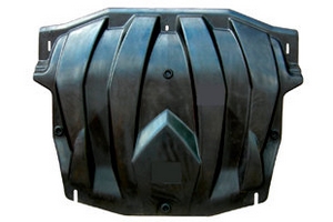 Защита картера двигателя и кпп композит 6 мм. АВС-Дизайн KIA Rio 2005-2010 ― Auto-Clover