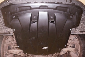 Защита картера двигателя и кпп композит 6 мм. АВС-Дизайн KIA Optima 2010-2015 ― Auto-Clover