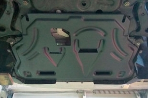 Защита картера двигателя и кпп композит 6 мм. АВС-Дизайн Ford Kuga II 2013-2019 ― Auto-Clover