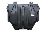 Защита картера двигателя и кпп композит 6 мм. АВС-Дизайн Citroen C-Crosser 2007-2012