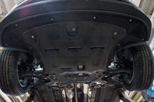 Защита картера двигателя и кпп композит 8 мм. АВС-Дизайн Hyundai Tucson 2015-2019 ― Auto-Clover