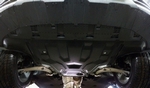 Защита картера двигателя и кпп композит 8 мм. АВС-Дизайн Audi Q3 2012-2019