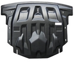 Защита картера двигателя и кпп композит 8 мм. АВС-Дизайн KIA Sorento 2013-2017