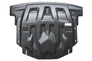 Защита картера двигателя и кпп композит 8 мм. АВС-Дизайн KIA Sorento 2013-2017 ― Auto-Clover
