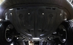 Защита картера двигателя и кпп композит 8 мм. АВС-Дизайн Hyundai ix35 2009-2015