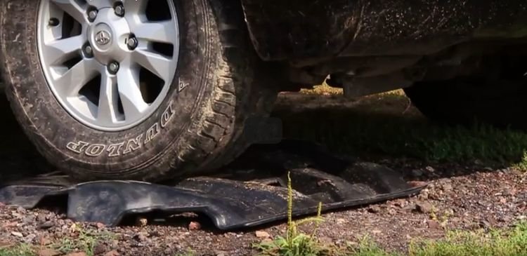 Защита картера двигателя и кпп композит 8 мм. АВС-Дизайн Hyundai ix35 2009-2015 no.9265