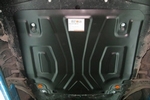 Защита картера двигателя и кпп (сборка Великобритания) сталь 2 мм. ALFeco Nissan Qashqai 2014-2019