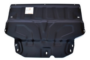 Защита картера двигателя и кпп сталь 2 мм. ALFeco Ford Kuga II 2013-2019 ― Auto-Clover