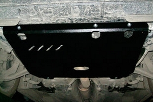 Защита картера двигателя и кпп сталь 2 мм. ALFeco Citroen С5 2001-2008 ― Auto-Clover