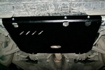 Защита картера двигателя и кпп сталь 2 мм. ALFeco Citroen С5 2008-2019