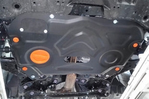 Защита картера двигателя и кпп сталь 2 мм. ALFeco Toyota Camry 2018-2019 ― Auto-Clover