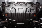 Защита картера двигателя и кпп сталь 2 мм. ALFeco LADA Vesta 2015-2019