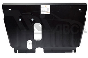 Защита картера двигателя и кпп сталь 2 мм. ALFeco Toyota Yaris 2005-2013 ― Auto-Clover