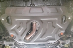 Защита картера двигателя и кпп сталь 2 мм. ALFeco Toyota RAV4 2006-2012