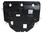 Защита картера двигателя и кпп сталь 2 мм. ALFeco Suzuki SX4 S-Cross 2013-2019