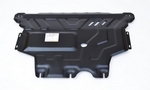 Защита картера двигателя и кпп сталь 2 мм. ALFeco Skoda Kodiaq 2016-2019