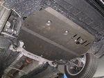 Защита картера двигателя и кпп сталь 2 мм. ALFeco Volkswagen Jetta V 2006-2011