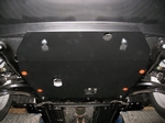 Защита картера двигателя и кпп сталь 2 мм. ALFeco Nissan Juke 2011-2019