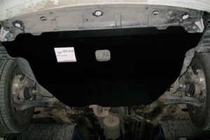 Защита картера двигателя и кпп сталь 2 мм. ALFeco Nissan Almera 2002-2009 ― Auto-Clover