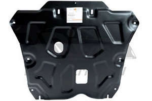 Защита картера двигателя и кпп сталь 2 мм. ALFeco Nissan Terrano 2014-2019 ― Auto-Clover
