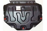 Защита картера двигателя и кпп сталь 2 мм. ALFeco Mazda 3 III 2013-2019