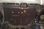 Защита картера двигателя и кпп сталь 2 мм. ALFeco Lifan X60 2011-2019