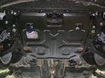 Защита картера двигателя и кпп сталь 2 мм. ALFeco Honda Accord IX 2013-2019