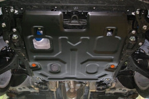 Защита картера двигателя и кпп сталь 2 мм. ALFeco Honda Accord IX 2013-2019 ― Auto-Clover