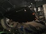 Защита картера двигателя и кпп сталь 2 мм. ALFeco Honda CR-V IV 2012-2016