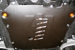 Защита картера двигателя и кпп сталь 2 мм. ALFeco Chevrolet Cruze 2008-2016