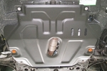 Защита картера двигателя и кпп сталь 2 мм. ALFeco Chevrolet Aveo 2011-2019