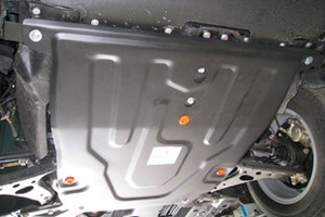 Защита картера двигателя и кпп сталь 2 мм. ALFeco Chery Tiggo 2006-2014 ― Auto-Clover